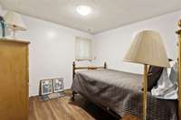 Bedroom 2 on the lower level