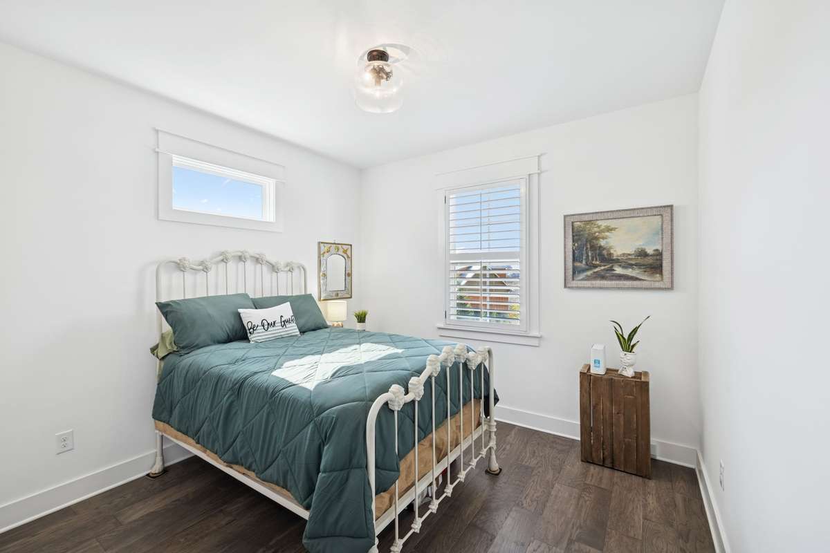 Convenient main floor bedroom.