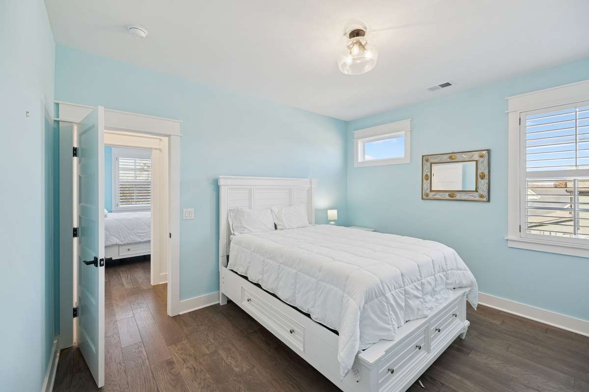 Perfect guest room or secondary bedroom retreat.