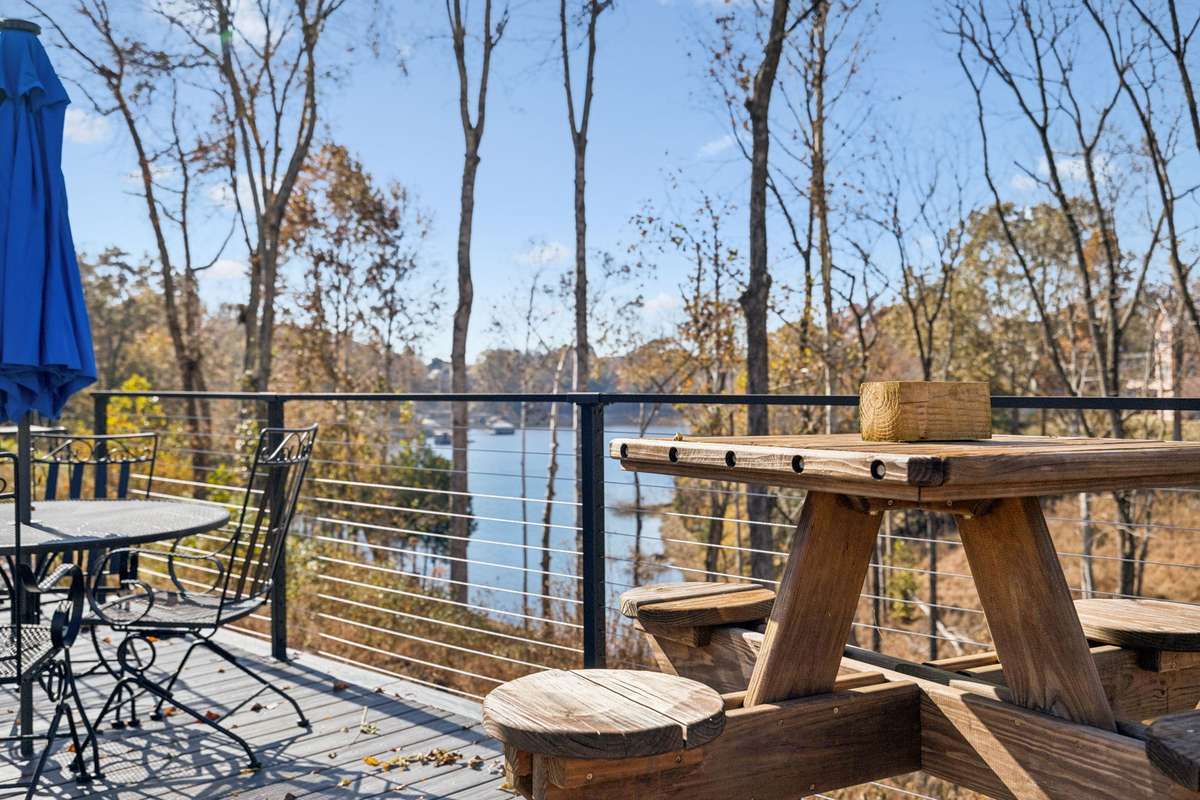 Outdoor dining with a view that never gets old.