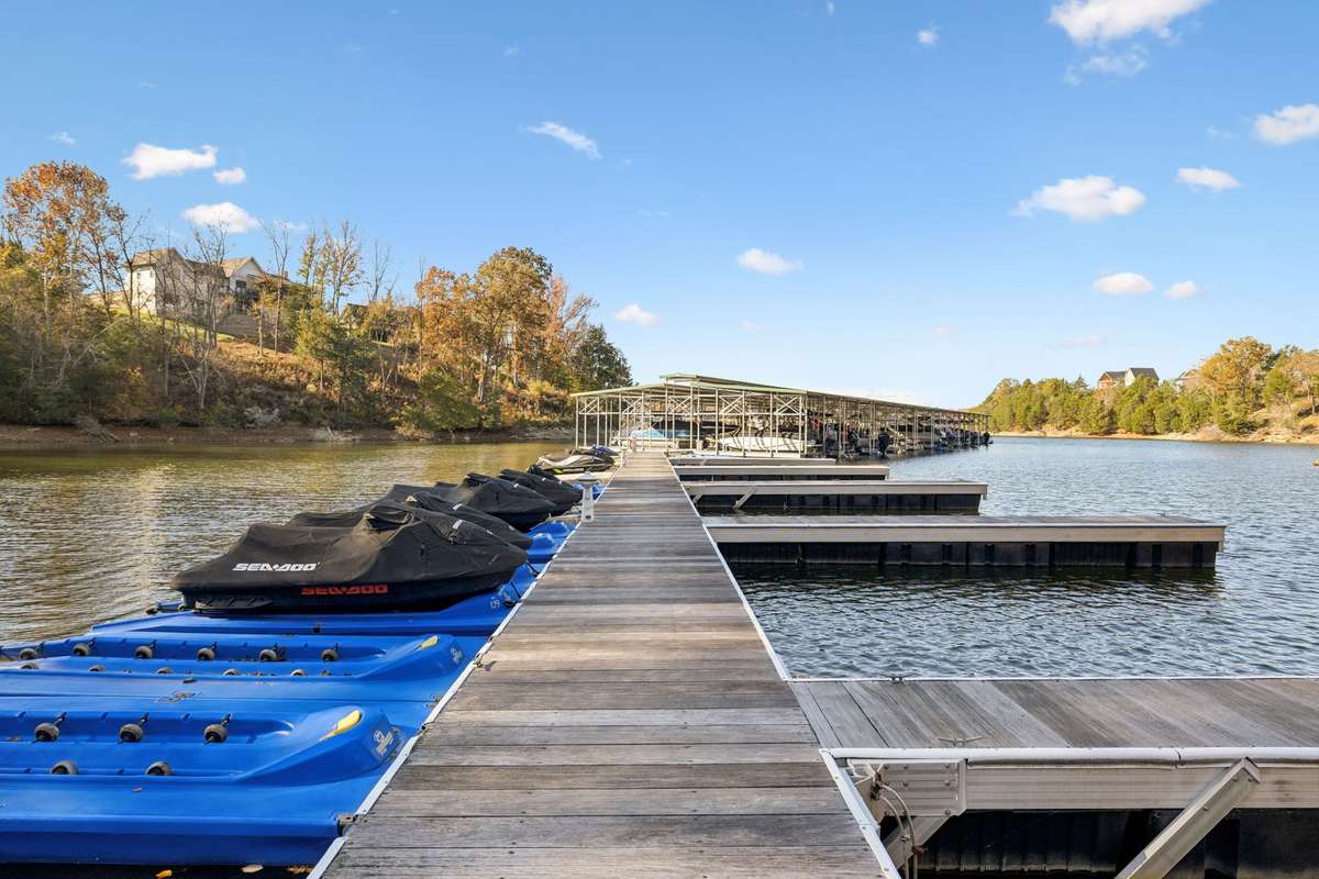 Tims Ford Lake access is seamless with your slip at Dock 5.