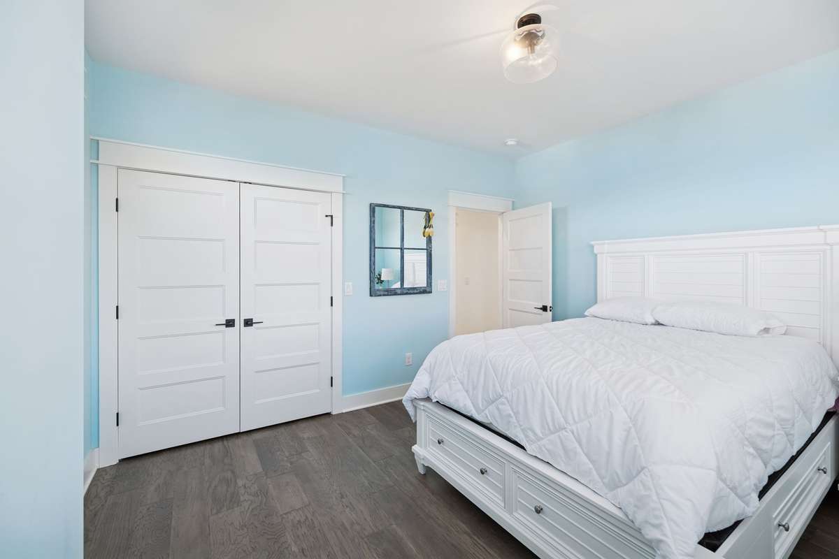 Another well-sized and inviting bedroom.