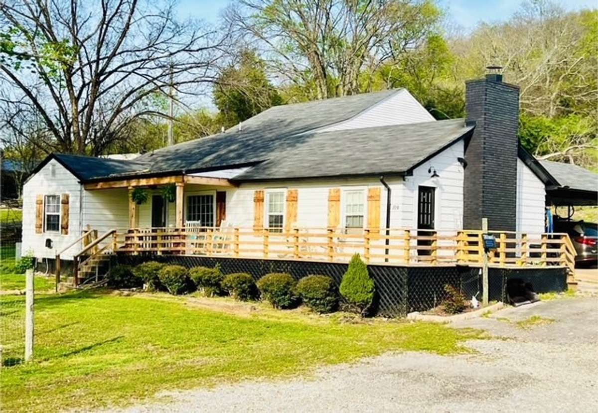 Front exterior of home.