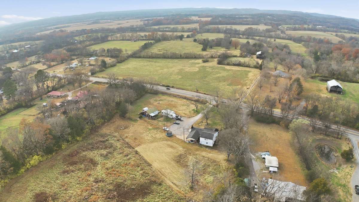 Aerial view of property.