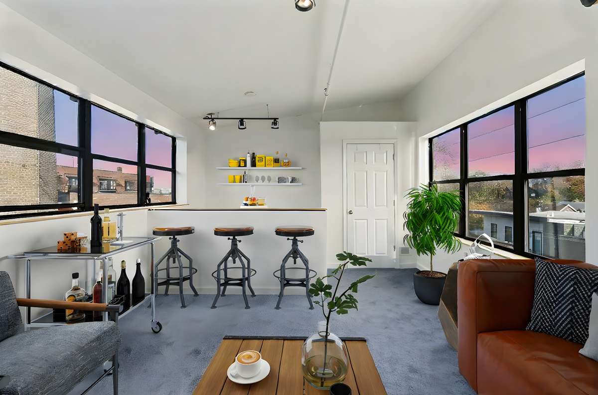 A reprieve from life's daily tasks: media room, artistic haven, studio, home office - whatever suits your lifestyle best!