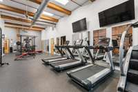 Fitness Center is decked out + ready for you