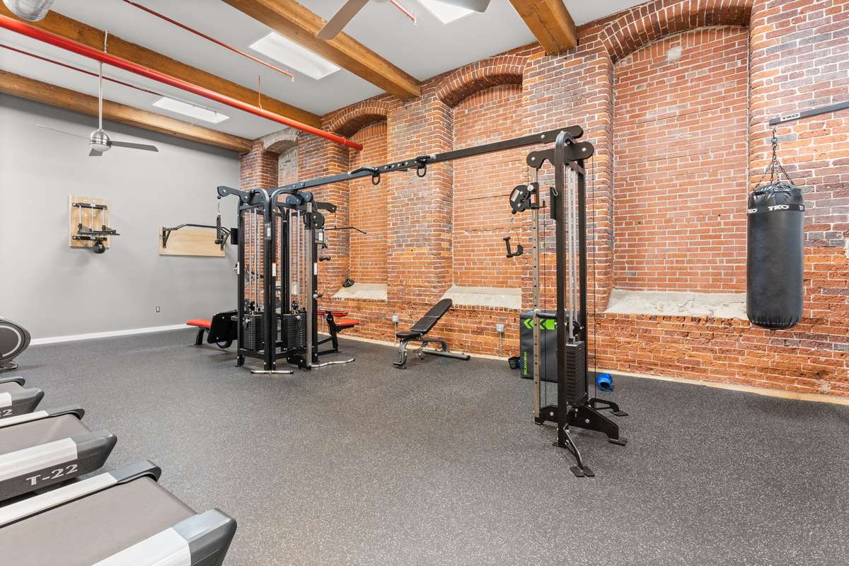 No gym membership needed as Werthan has everything you need!