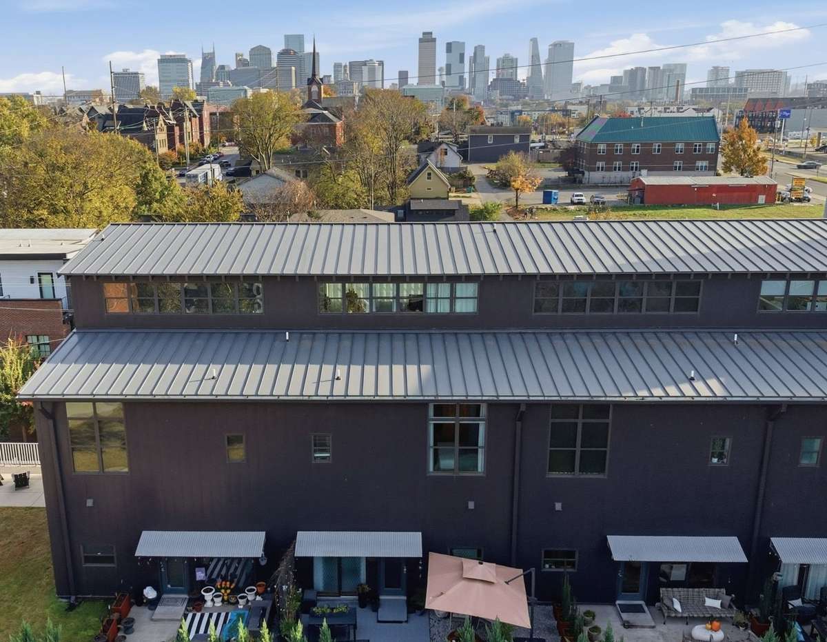 This Werthan Lofts townhome is a rarity + ready for a new owner