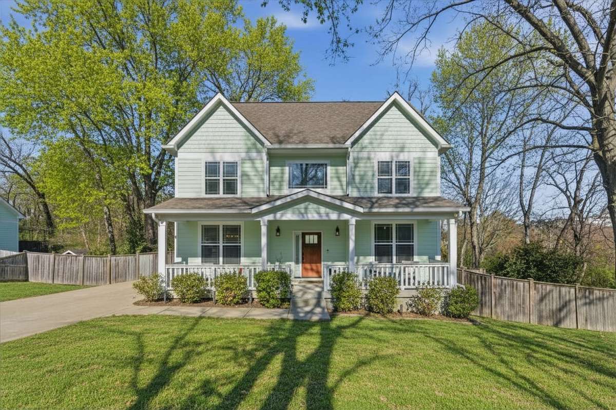Photos have been virtually enhanced to reflect spring foliage and seasonal landscaping.