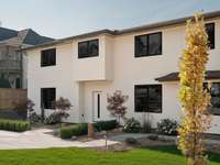 Virtually rendered landscaping. Landscaping package options available.