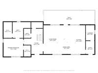 Main level floor plan