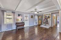 This area is open to the Kitchen and the Living Room