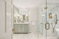 Primary Bath, Fully Remodeled w/ Dual Vanities
