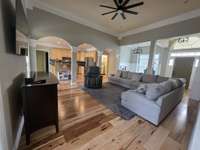 Spacious, open floor plan. Beautiful high ceilings with woodwork throughout.