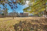 One of the largest backyard in the neighborhood.