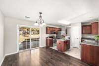 Efficient kitchen calling the cook of the family!