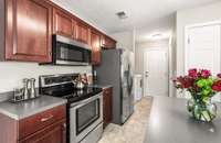 The kitchen is ready to be open for business!