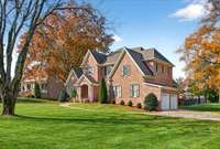 a quiet corner lot just under an acre