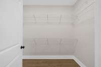 Massive closet for the primary