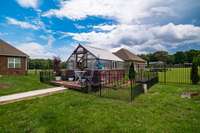 Another view of Green house.