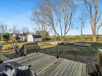 Deck railing will be completed