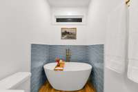 This soaking tub is perfect after a long day