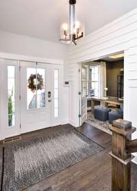 Welcome guests to your new home in this beautiful foyer! Photo not of actual home.