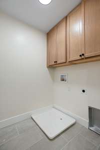 Laundry area