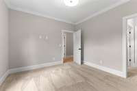 Across from bedroom 3 is the second bedroom on the same level