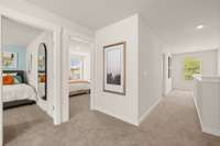 3 additional bedrooms upstairs!