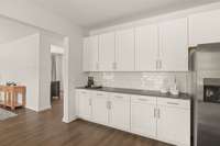 Separate flex space off of Great Room!