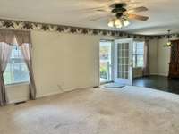 Living room- dining room- kitchen all flow nicely together!!