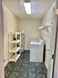 Large Utility room that is just off the kitchen and the garage entrance!