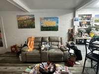 Florida Room has plenty of living space.