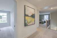 This photo is of a decorated Stanford Model Home.