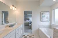 This photo is of a decorated Stanford Model Home.