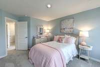 This photo is of a decorated Stanford Model Home.