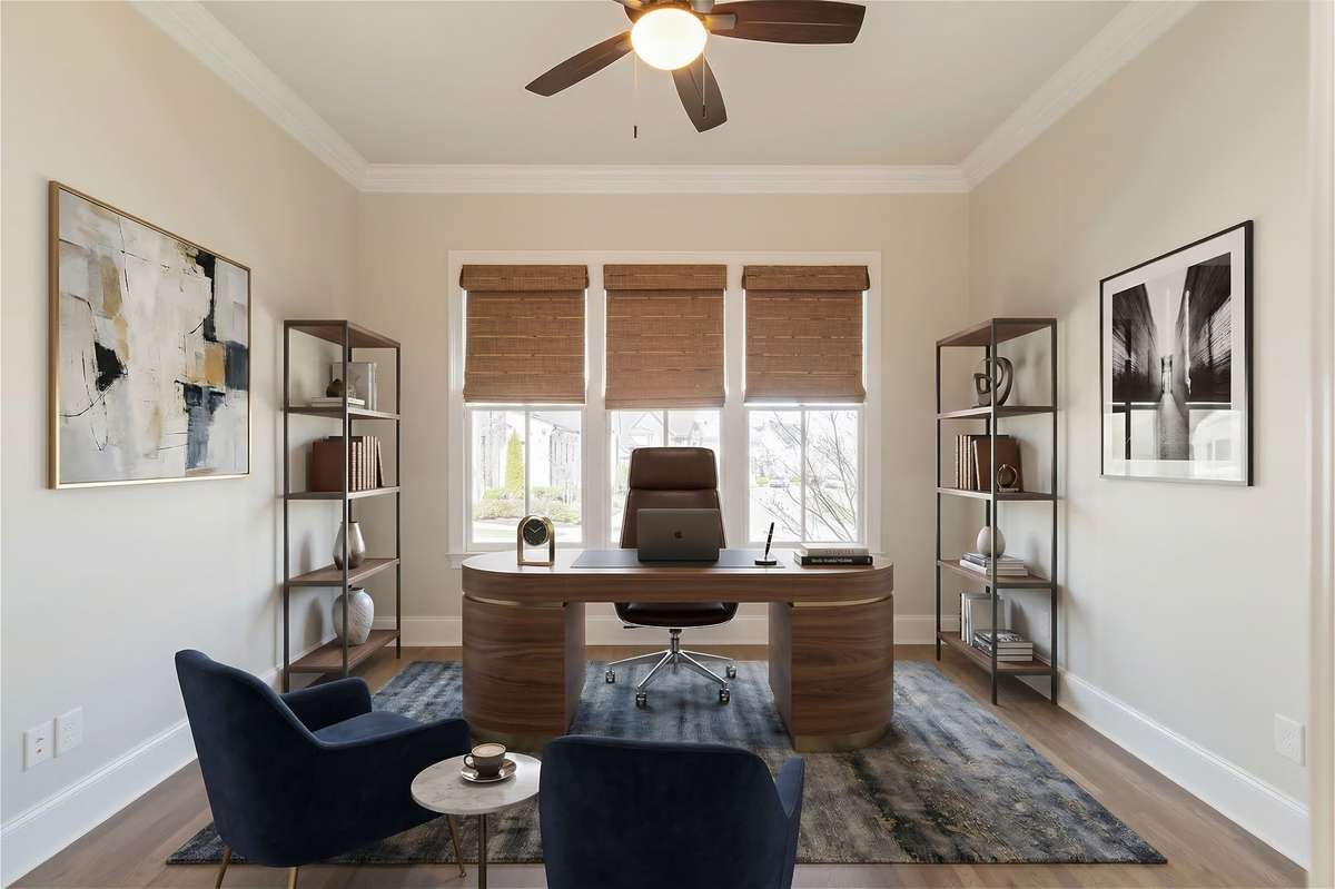Office Or bedroom on main floor with full bathroom