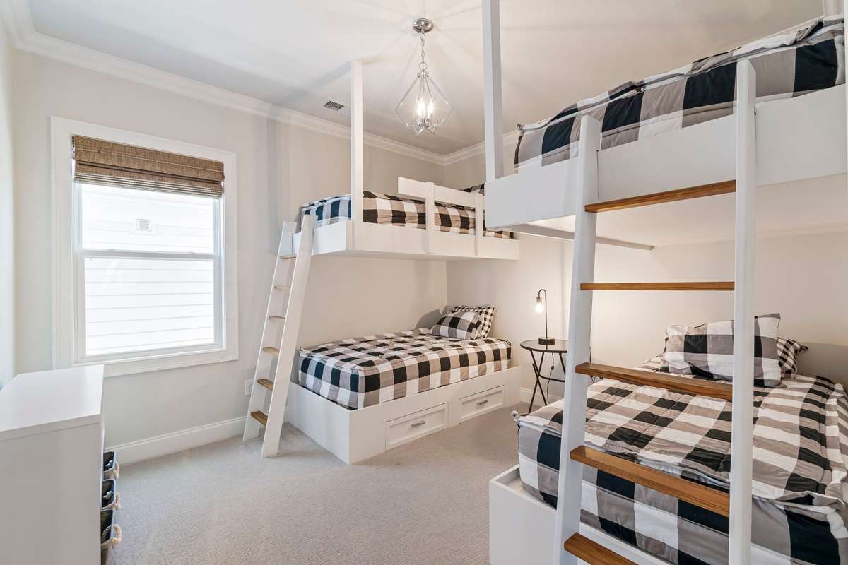 Built in bunk room