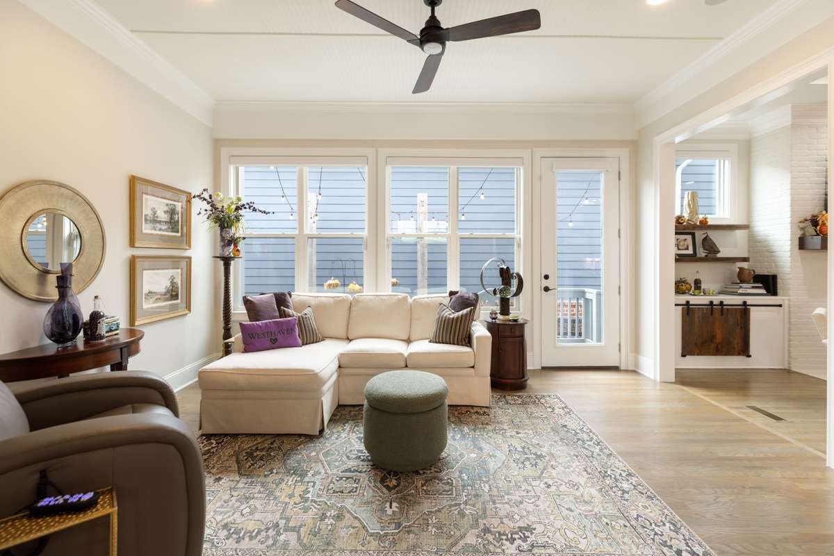 Here is another option for added living space on main floor.