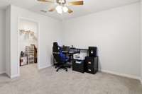 Upstairs BR 3 with walk in closet