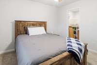 Upstairs BR 2 with walk-in closet