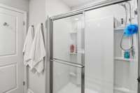 Large walk-in shower