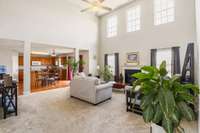 Great Room Features Gas Fireplace , Vaulted Ceilings