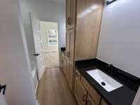 Hall Bath with double Vanities