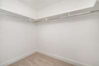 Oversized Walk-in Closet