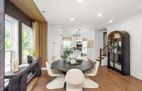 Photos of staged model