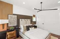 Photos of staged model