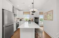 Photos of staged model