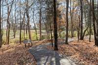 Fountain Brooke has several scenic walking trails with rustic bridges over the creek, benches for sitting, and even a covered pavilion with picnic tables.